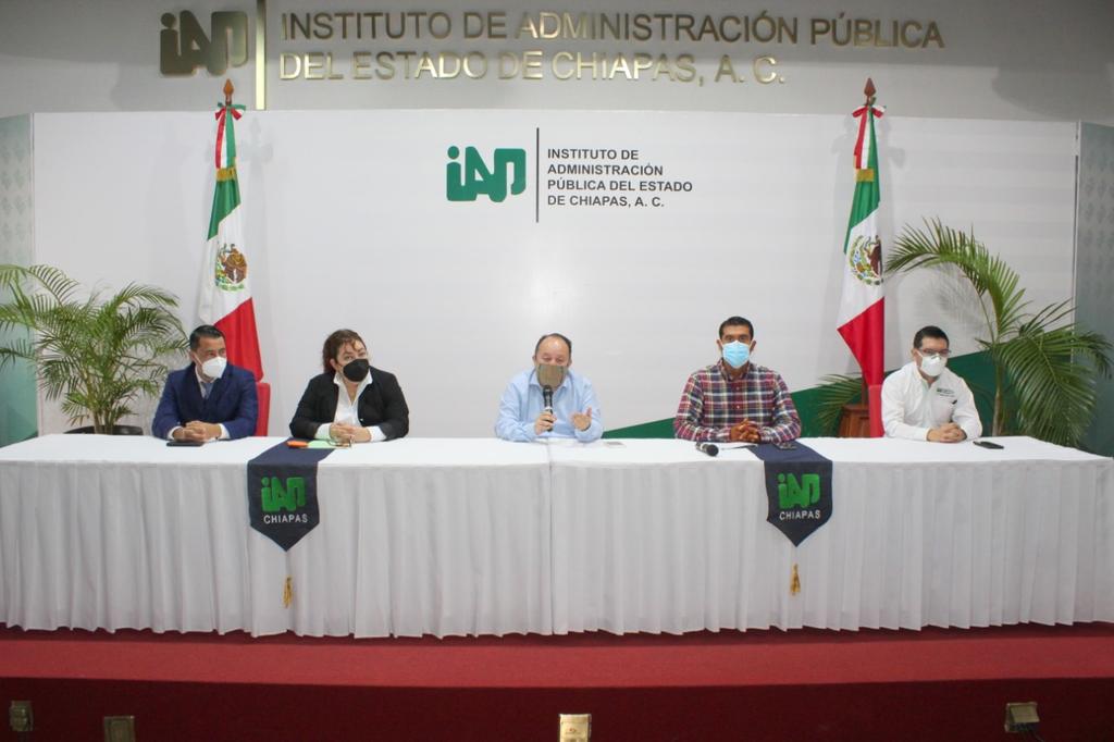 IAP Chiapas capacita a 1014 servidores públicos municipales con el tema “Entrega-Recepción Municipal para Autoridades Electas”&nbsp;