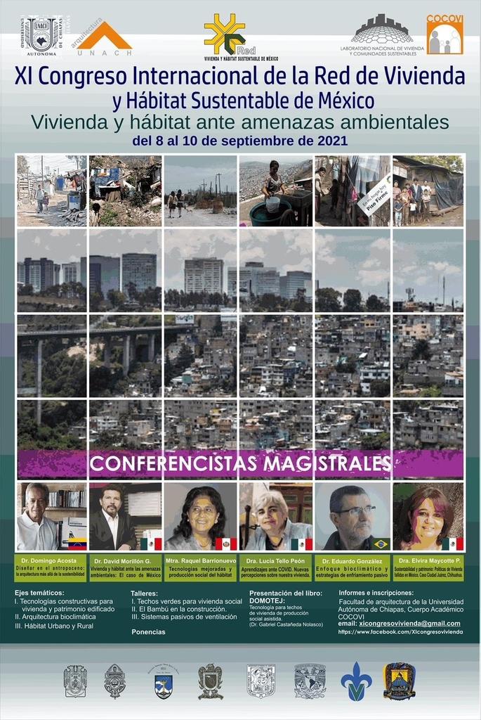 Organiza UNACH XI Congreso de la Red de Vivienda y Hábitat Sustentable de México