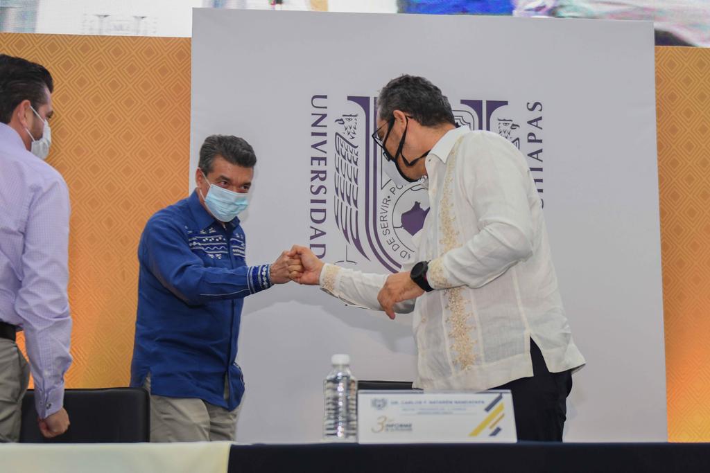 Con apoyo del Gobernador Rutilio Escandón Cadenas y autoridades federales, UNACH reduce más del 90 por ciento su deuda