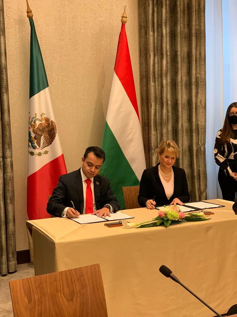  Concluye la V Sesión de la Comisión Económica Conjunta entre México y Hungría