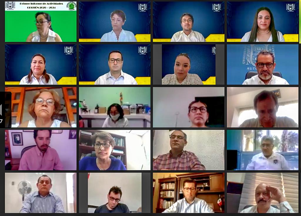 Rinde María de Lourdes Adriano Anaya su Primer Informe de Actividades al frente del Instituto de Biociencias de la UNACH