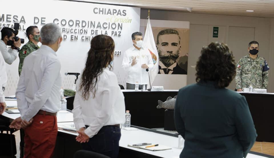 En coordinación Federación, Estado y Municipios garantizan la seguridad en Chiapas: SSyPC