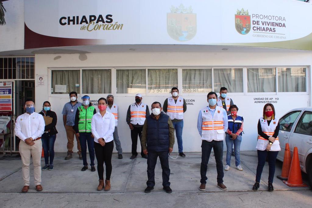 Provich beneficiará a más familias chiapanecas con el Programa Nacional de Reconstrucción