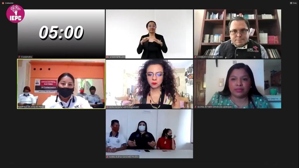Realiza IEPC Conversatorio “Derechos Políticos y Electorales de Personas con Discapacidad”