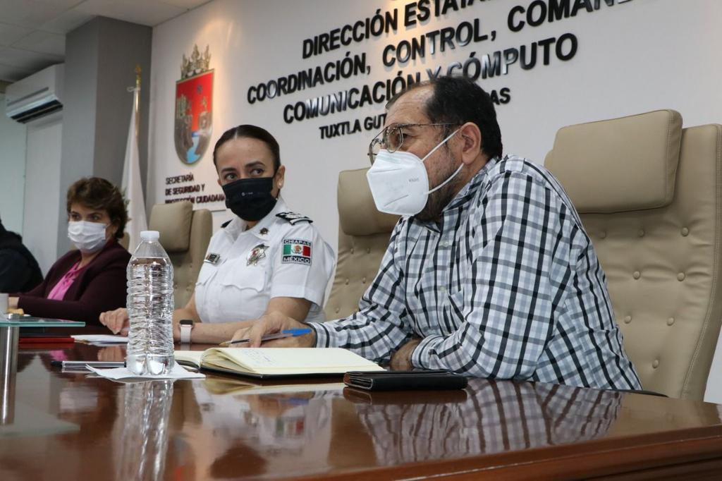 Se realiza la tercera Mesa de Estrategia de Seguridad y Protección en Contexto Electoral en Chiapas
