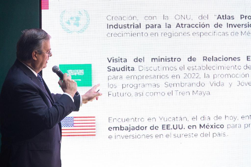Acelerar recuperación económica de México y las inversiones, prioridad para la SRE: Ebrard