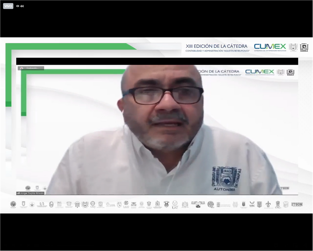 Celebran actividades de la XIII Edición de la Cátedra CUMEX Contabilidad y Administración, "Agustín Reyes Ponce"