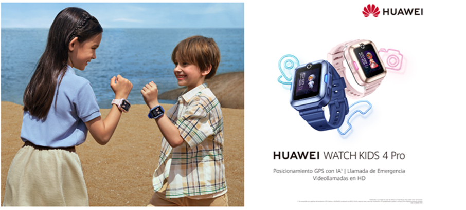 Huawei ha anunciado el HUAWEI WATCH KIDS 4 Pro: Un acompañante seguro y sano para el crecimiento de tus hijos
