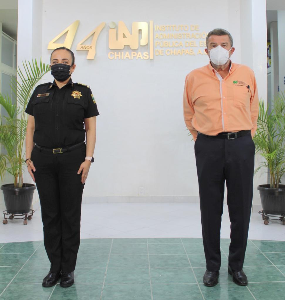 Secretaría de Seguridad y Protección Ciudadana e IAP Chiapas capacitan a 700 servidores públicos municipales en el tema “Seguridad Pública”