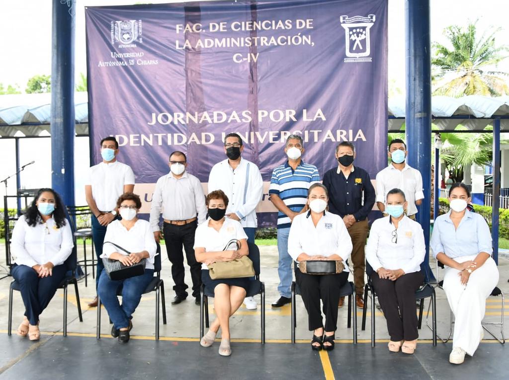 Realizan en la Facultad de Ciencias de la Administración de la UNACH Jornadas por la Identidad Universitaria