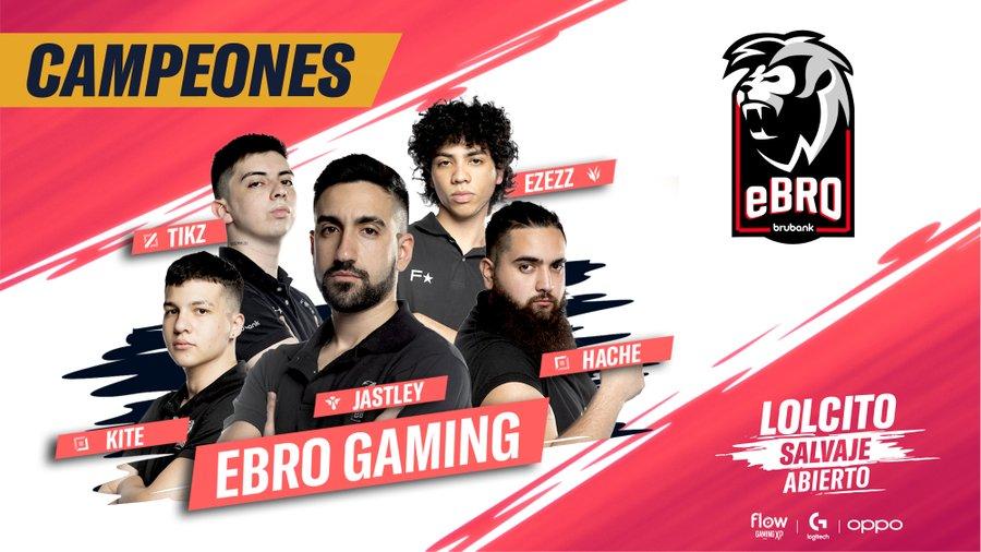  ¡Ebro Gaming se va a la Horizon Cup en Singapur!  Ganador de wild RIFT, LOLCITO salvaje abierto Latinoamérica