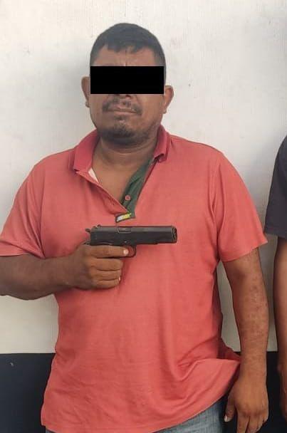 SSyPC detiene a implicados en delito de violación a la Ley Federal de Armas de Fuego en Suchiate SSyPC detiene a implicados en delito de violación a la Ley Federal de Armas de Fuego en Suchiate