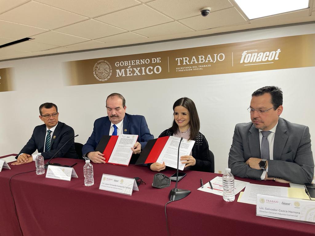 Para beneficiar a más personas trabajadoras, el Fonacot firmó un convenio de difusión con el Instituto Mexicano de Contadores Públicos