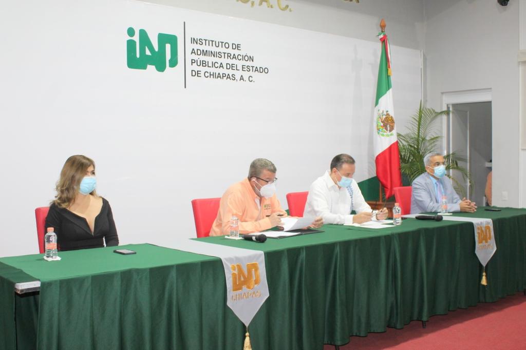 IAP Chiapas, Secretaría de Hacienda y H. Congreso del Estado inauguraron la capacitación a 329 funcionarios públicos municipales para la elaboración de los Planes Municipales de Desarrollo 2021-2024