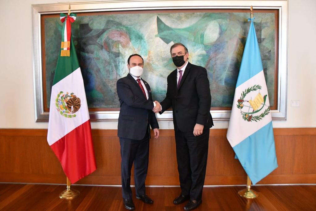 Visita de trabajo a México del ministro de Relaciones Exteriores de Guatemala