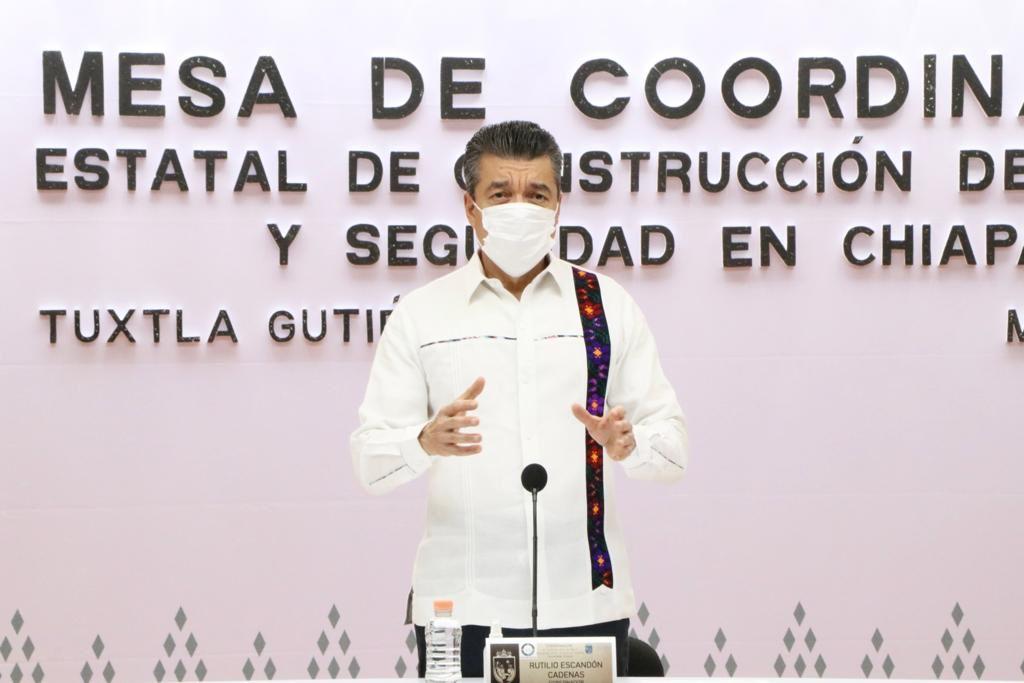 Chiapas con 72 horas de saldo blanco en delitos de alto impacto