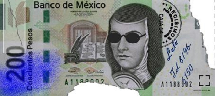 Billetes en Mexico