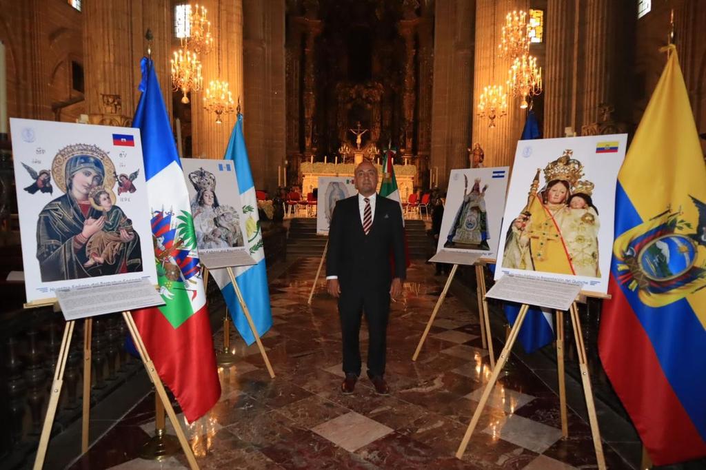 Se inaugura exposición colectiva “Vírgenes Patronas de América Latina y el Caribe”