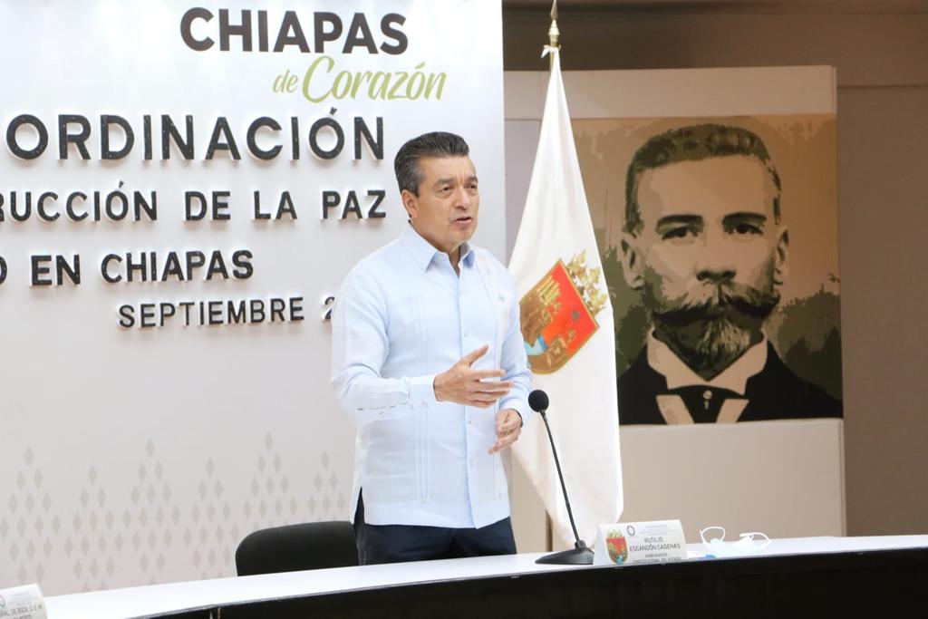 Registra Chiapas 24 horas de saldo blanco en delitos de alto impacto