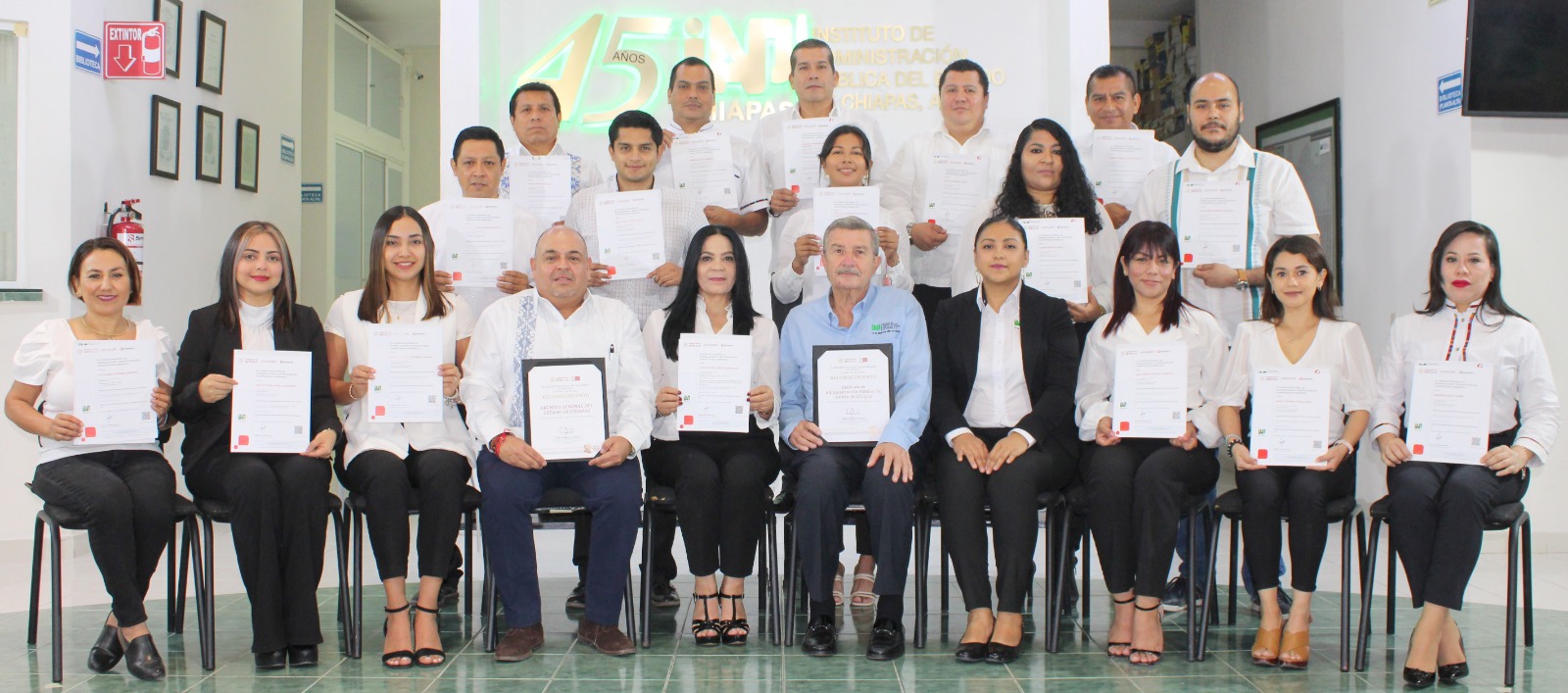 El Archivo General de la Nación reconoce al IAP Chiapas por impulsar el desarrollo archivístico en el Estado de Chiapas  