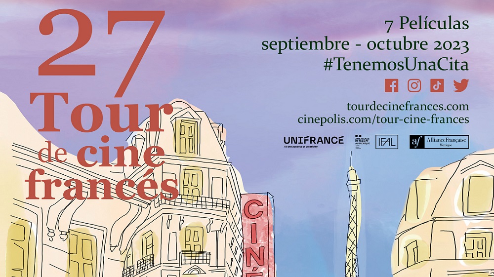Tour de Cine Frances 2023 Cinepolis 