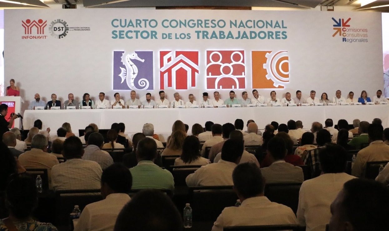 Inicia diálogo del sector obrero en 4to Congreso Nacional para fortalecer el INFONAVIT 