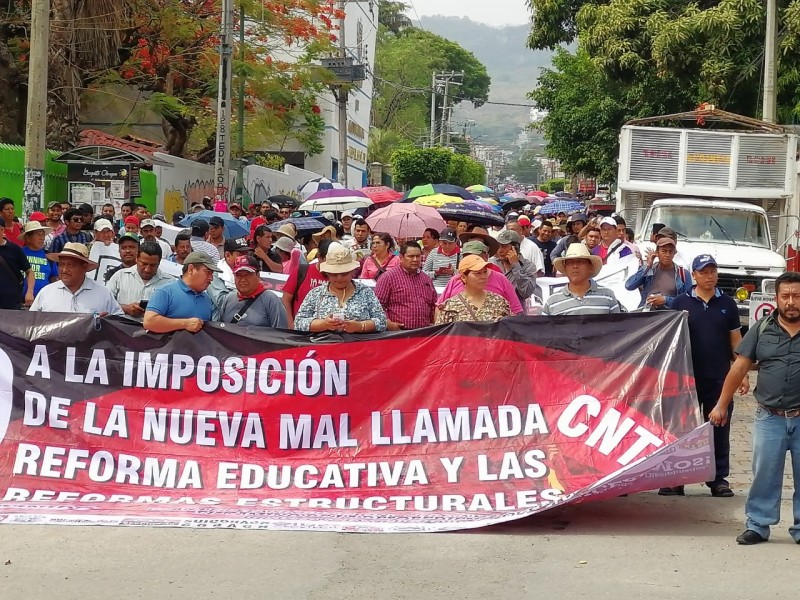 Prepara CNTE marcha al zócalo 