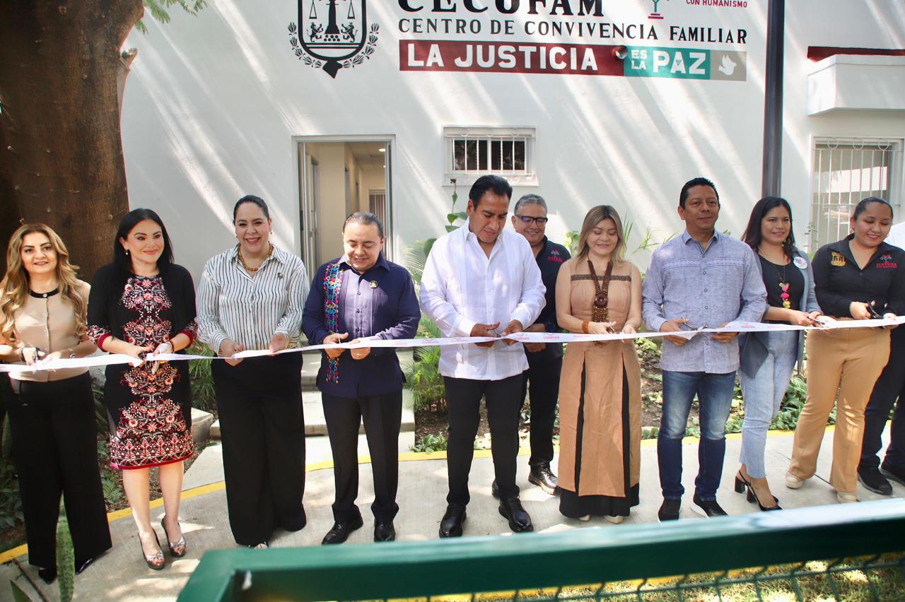 Eduardo Ramírez inaugura espacios para la protección de la infancia y la adolescencia en el Poder Judicial 
