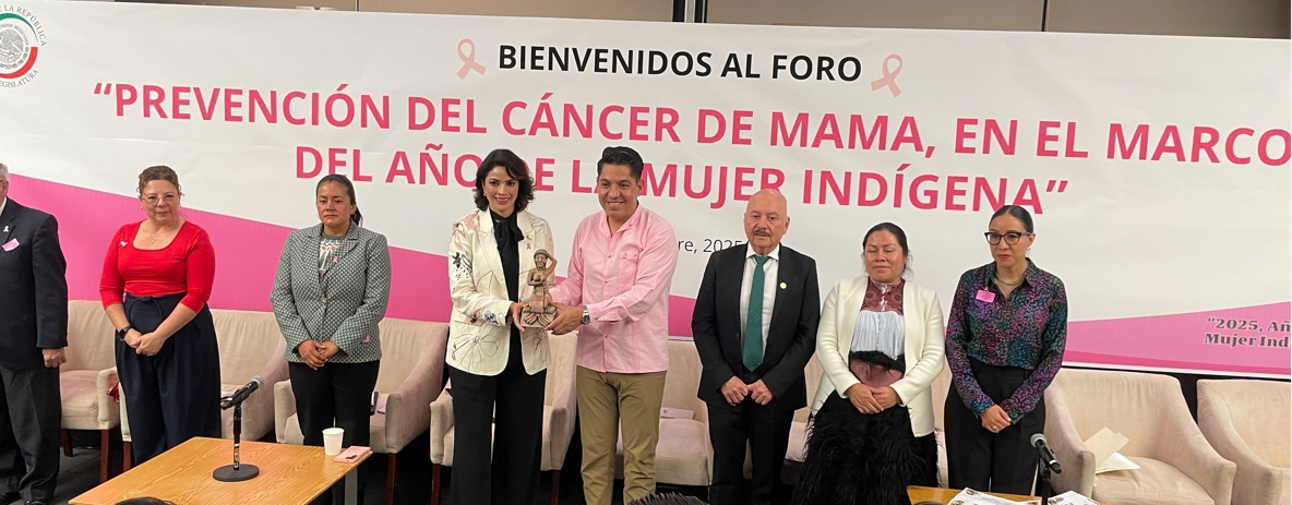 Presentan iniciativa de ley para prevenir cáncer de mama, con información en 68 lenguas indígenas de México