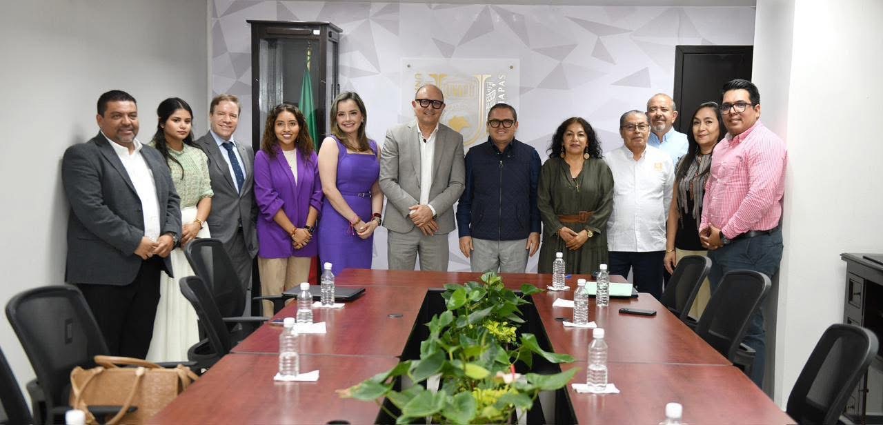 Suscriben UNACH y Escuela Nacional de Formación Judicial, acuerdo de entendimiento de colaboración académica 