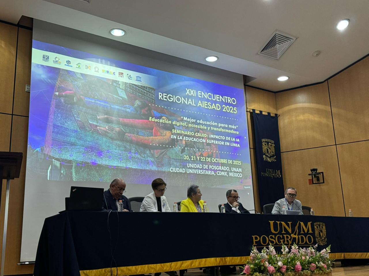 Participa el rector de la UNACH Oswaldo Chacón Rojas en el XXI Encuentro Regional de la AIESAD 