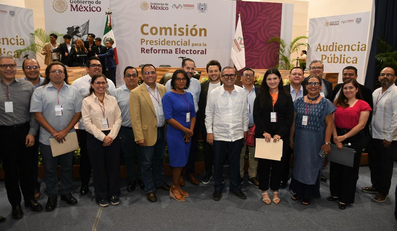 Fue UNACH sede de la Audiencia Pública con motivo de la Reforma Electoral 