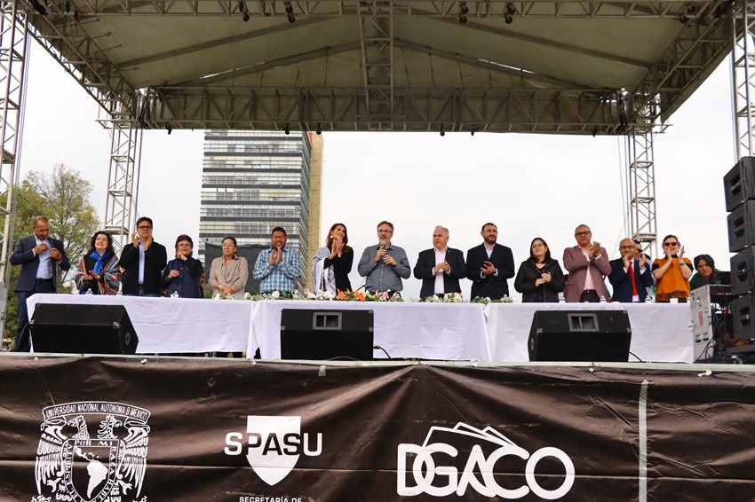 “Todos los grandes movimientos de la historia, comenzaron con estudiantes que se negaron a guardar silencio”, Nadya Rasheed, embajadora de Palestina en la  UNAM