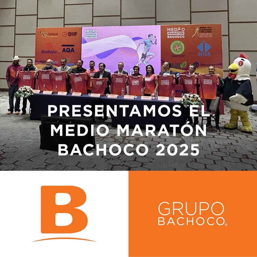 Corre con causa, prepárate para el Medio Maratón Bachoco 2025 