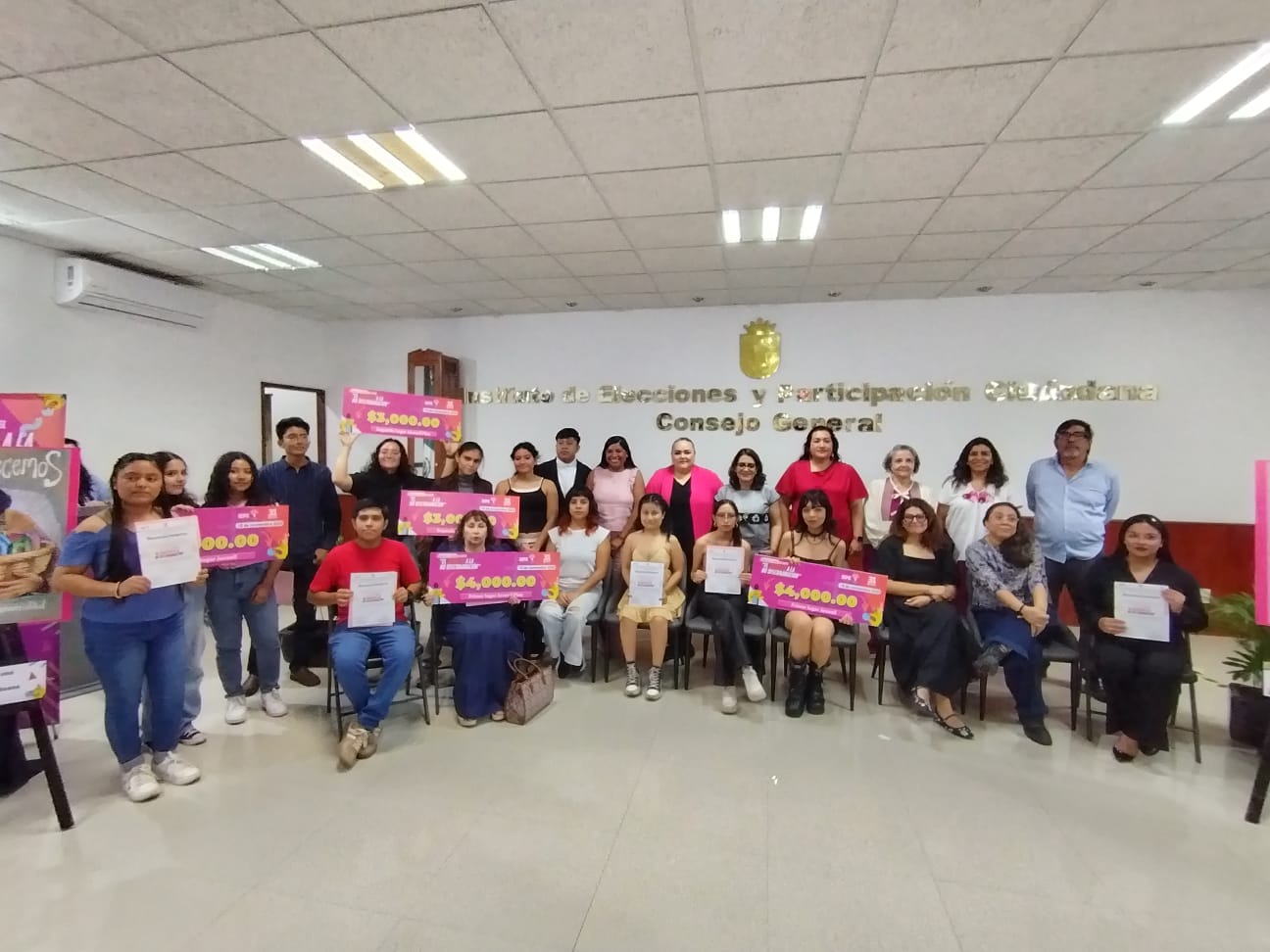 Realiza IEPC premiación de certamen “El derecho a la no discriminación” 