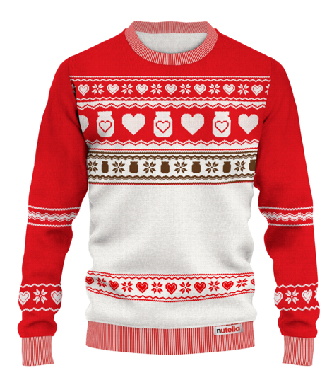 Nutella® celebra la unión familiar con la campaña “Comparte tu amor esta Navidad” y da un giro a su emblemático suéter Navideño 