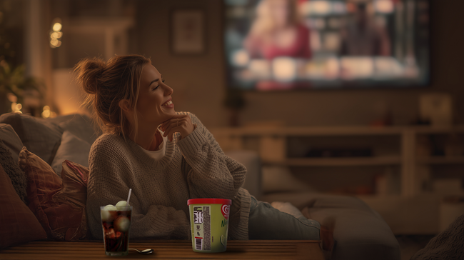 Series y helado: el combo perfecto
