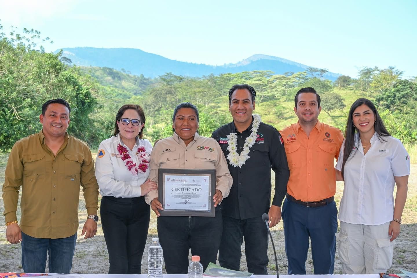 Junto al Gobierno de México, Eduardo Ramírez refuerza acciones preventivas ante el riesgo volcánico en El Chichón