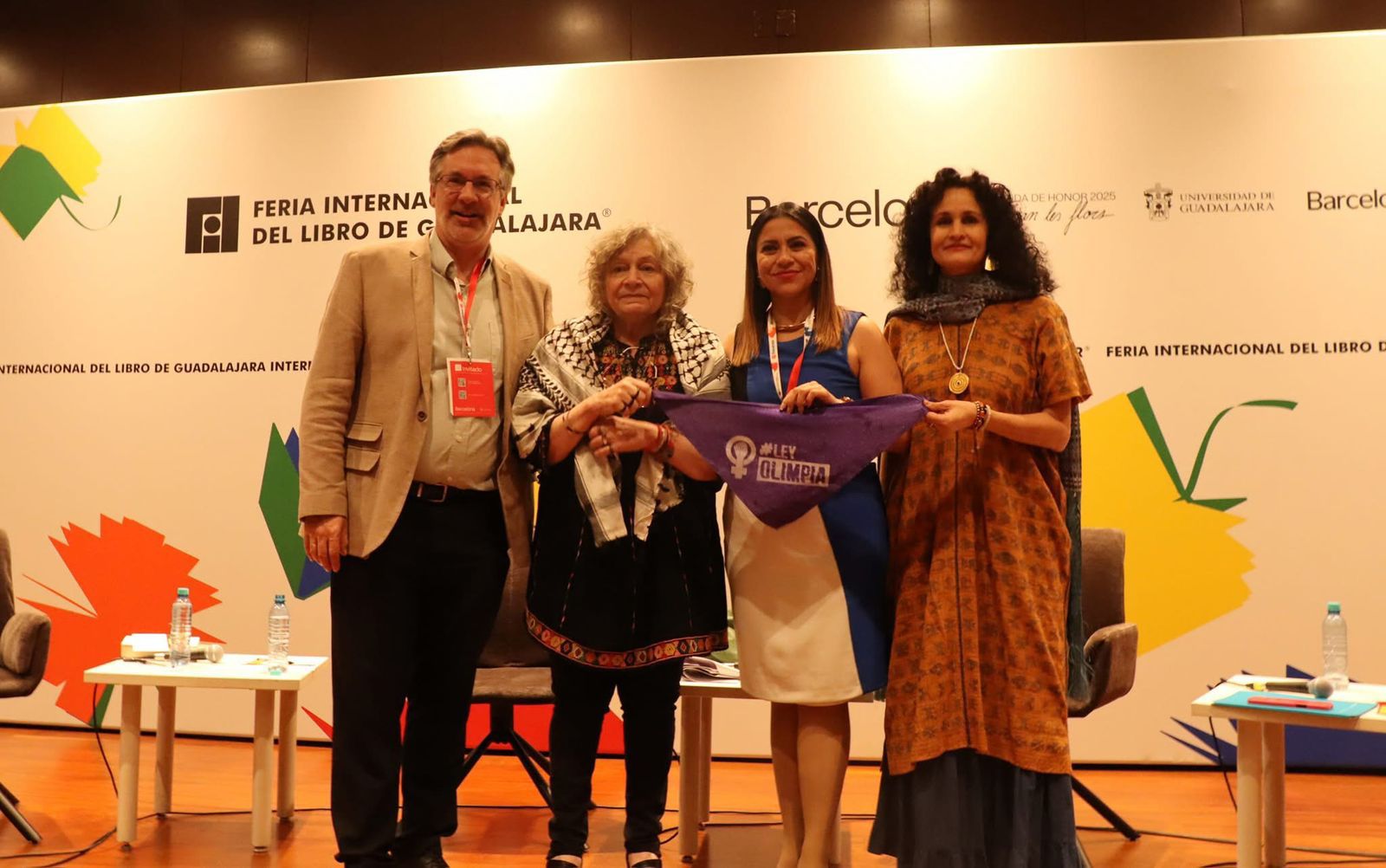 Para superar la crisis civilizatoria, hay que desmontar al algoritmo patriarcal: Rita Segato, Olimpia Coral y Susana Harp en la FIL Guadalajara