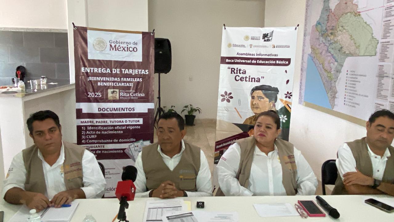 Anuncian puesta en marcha de Beca Rita Cetina en Chiapas 