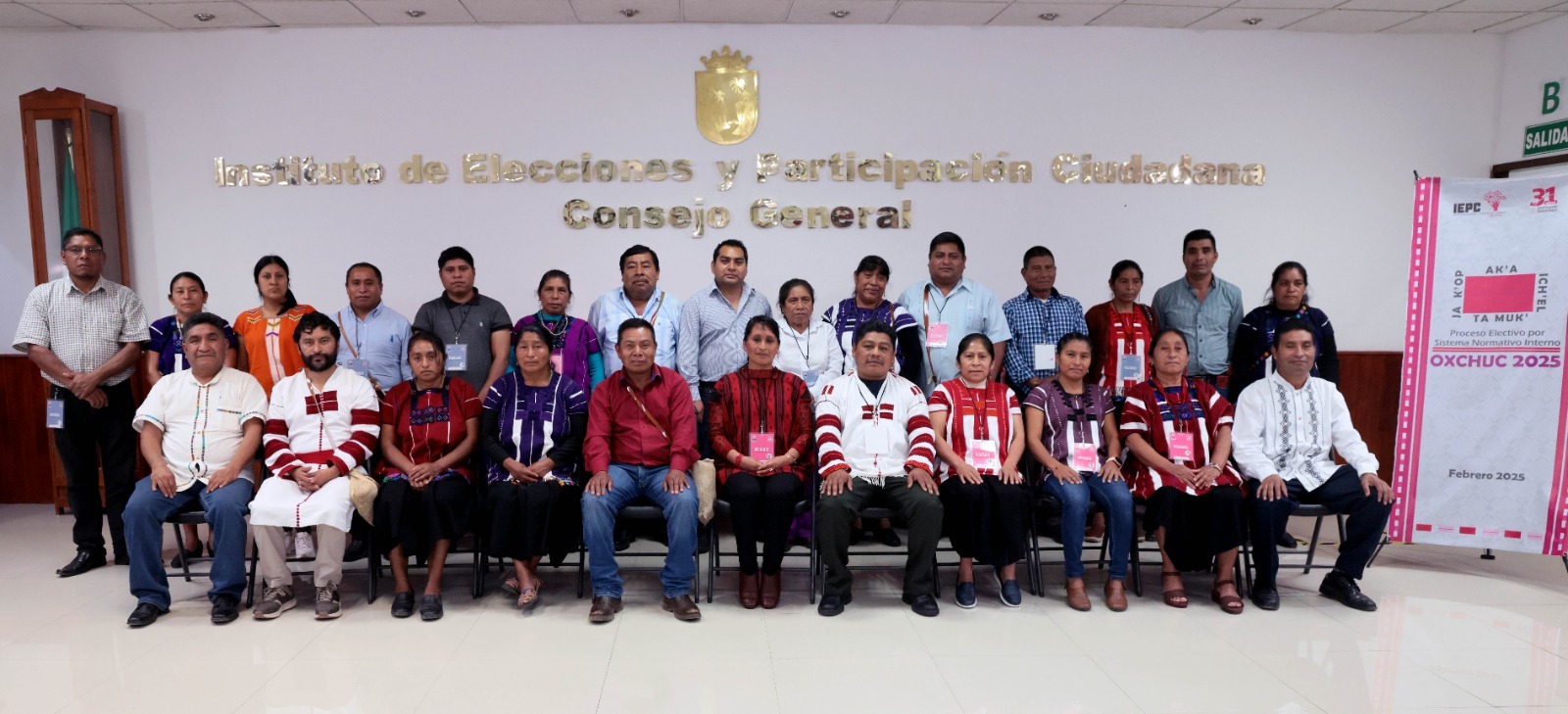 Avanza preparación del Proceso Electivo en el municipio de Oxchuc 