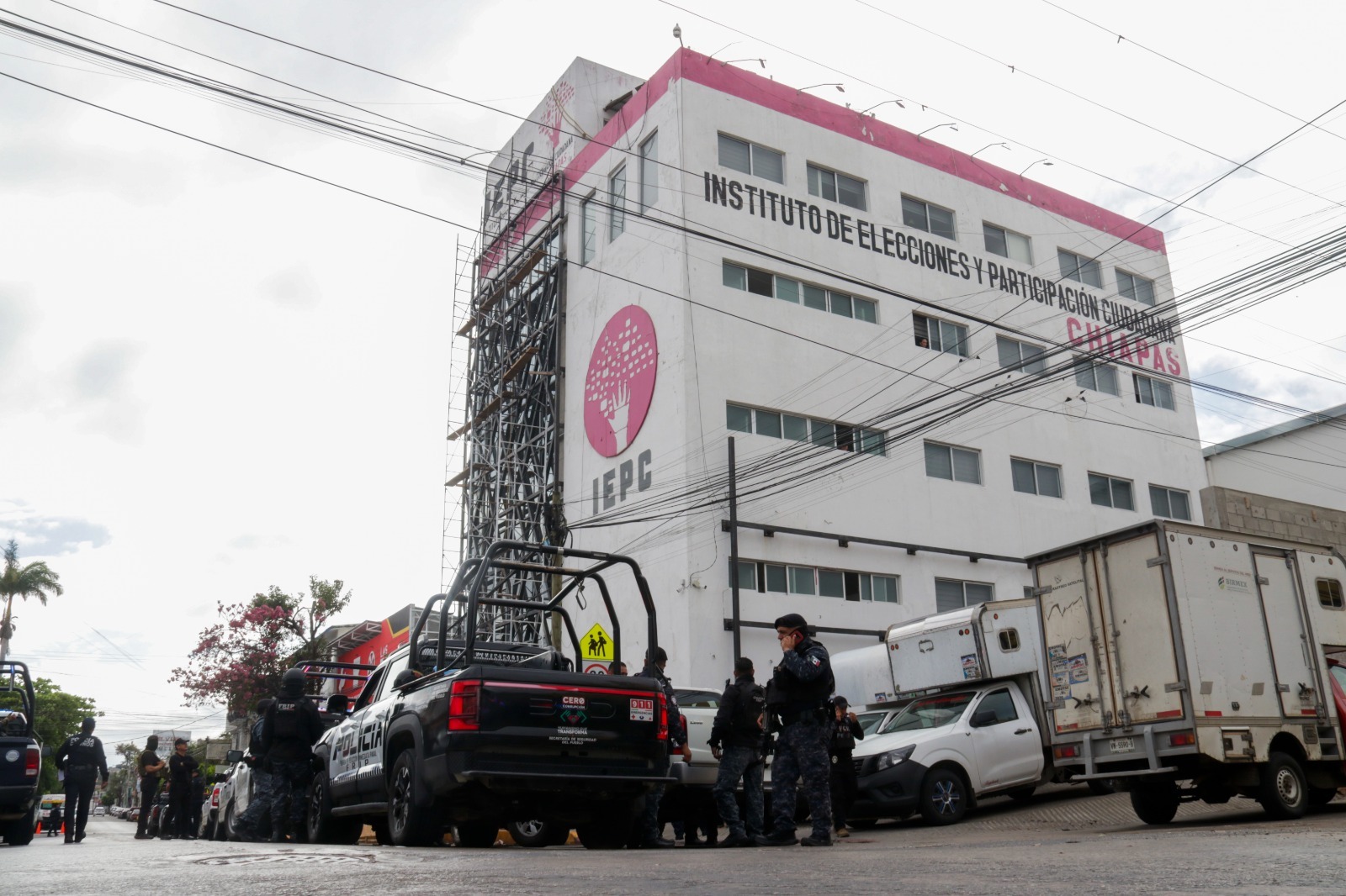 Inicia IEPC distribución de documentación electoral para Proceso Electivo de Oxchuc  