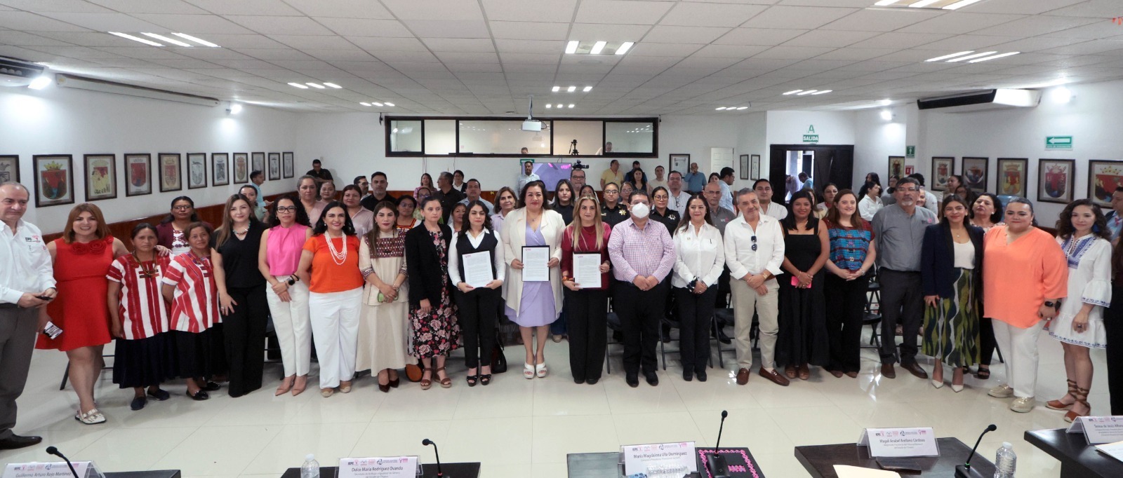 Firma IEPC convenios interinstitucionales en beneficio de la participación política de las chiapanecas 