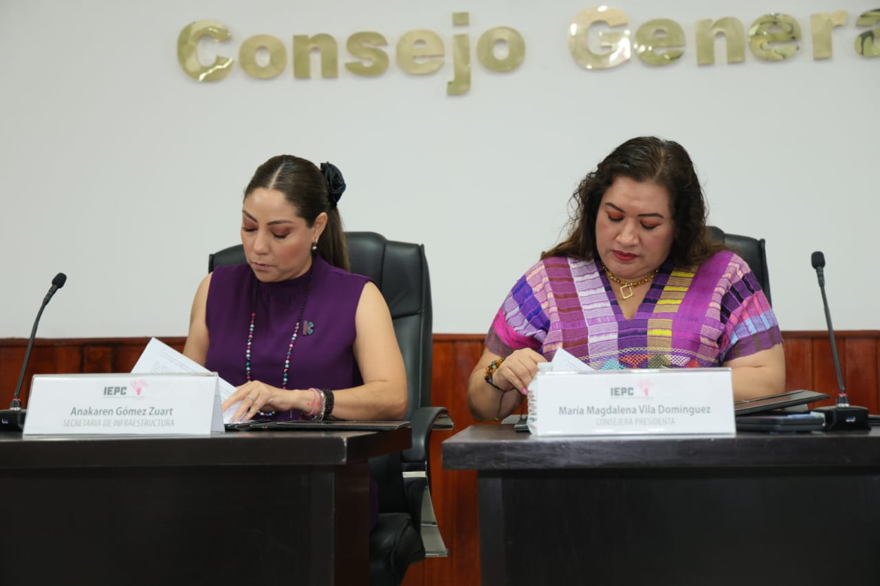 Firman IEPC y Secretaría de Infraestructura, convenio para dar acompañamiento a la mejora de las instalaciones del órgano electoral 