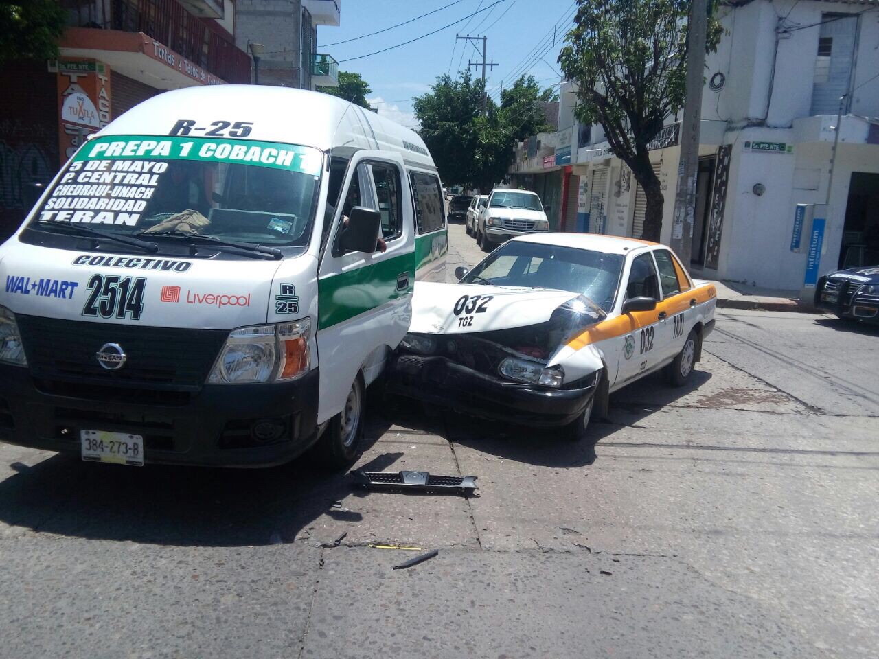 Más de 10 accidentes viales diarios en Chiapas 
