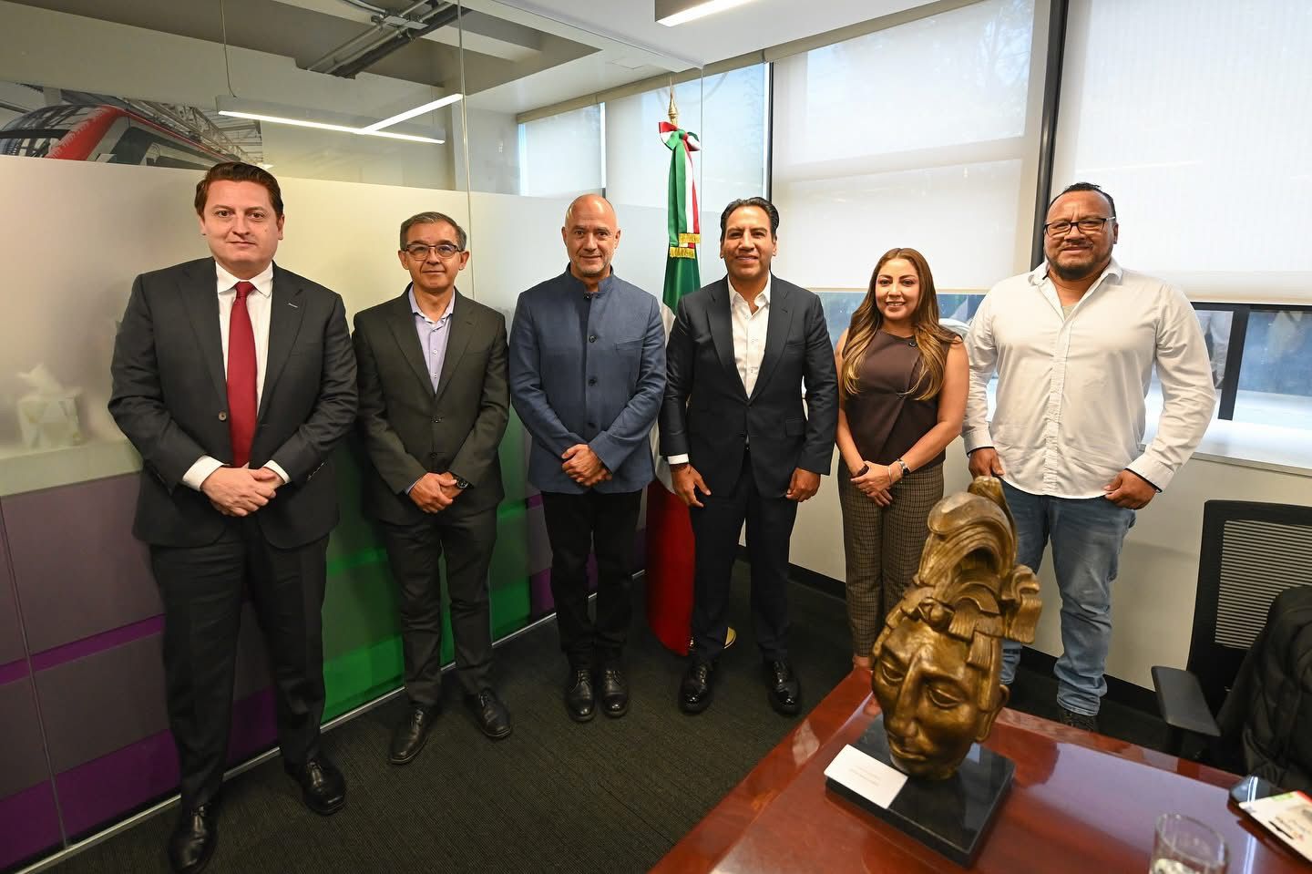 En reunión con titular de la SICT, Eduardo Ramírez destaca beneficios del proyecto “La autopista es nuestra” 