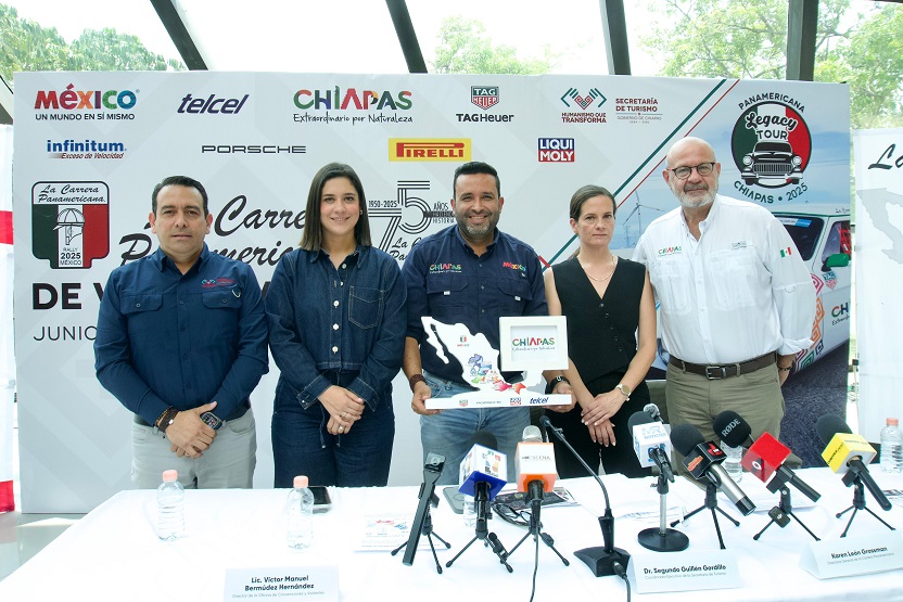 La Carrera Panamericana 2025 regresa a Chiapas en su 75º aniversario 