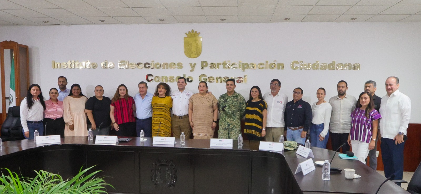 Se instala en IEPC, Mesa de Seguridad para elección extraordinaria en Pantelhó 