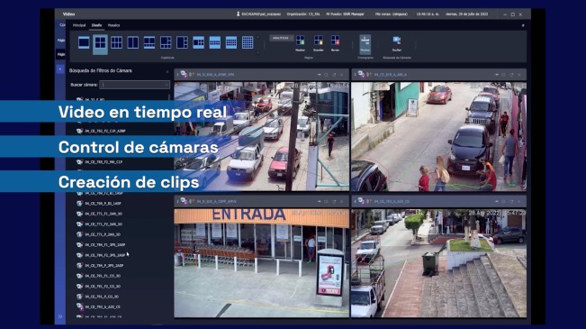 Tecnología conectada para decisiones más inteligentes en seguridad ciudadana 