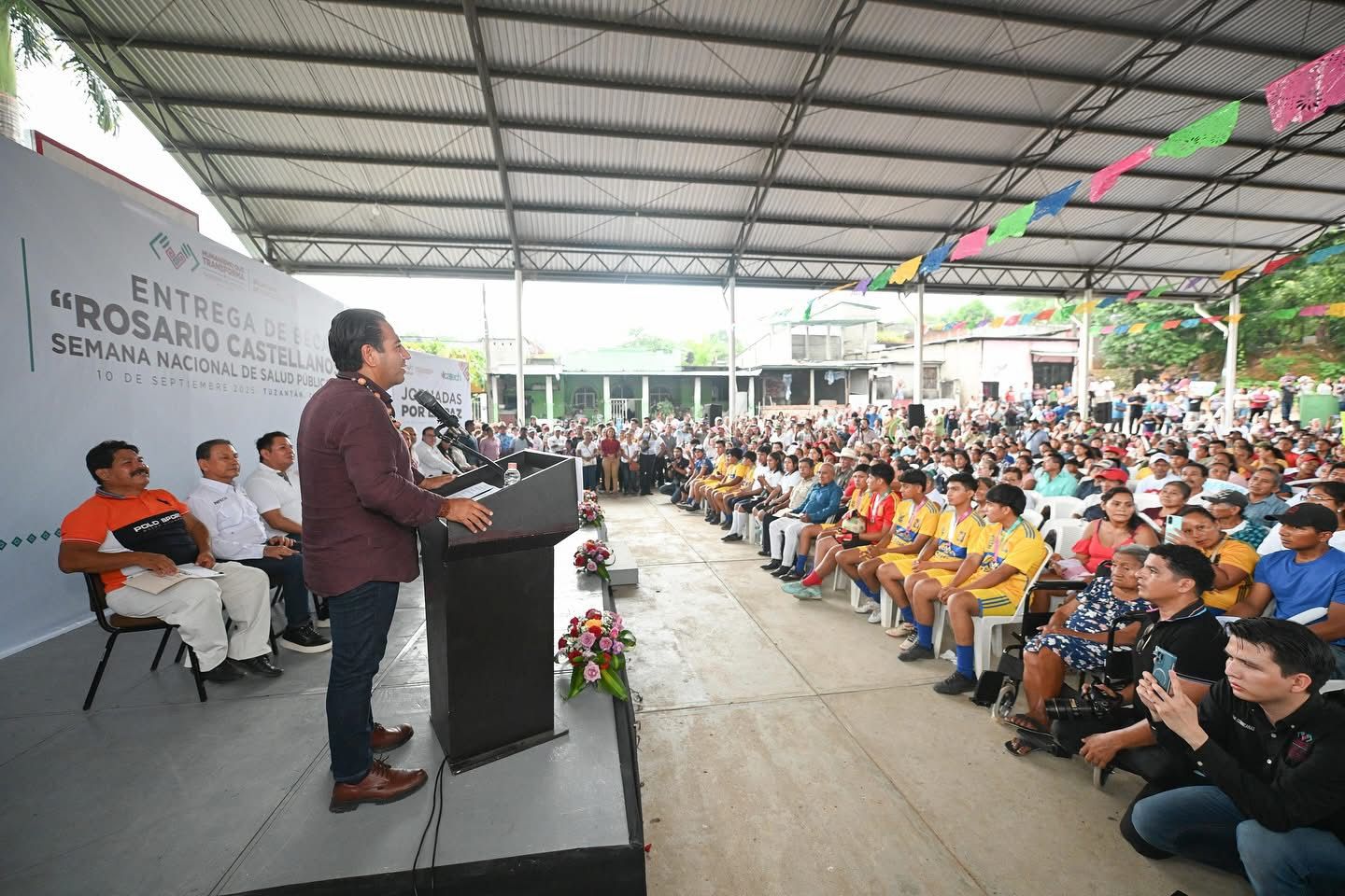 Con gira por la región Soconusco, Eduardo Ramírez reafirma cercanía con el pueblo 